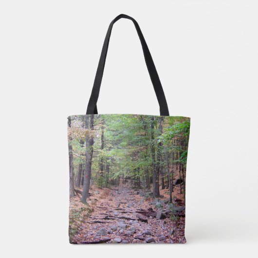 Tote Bag Automne sur Blue Hills Réservation Red Dot Trail (Dos)