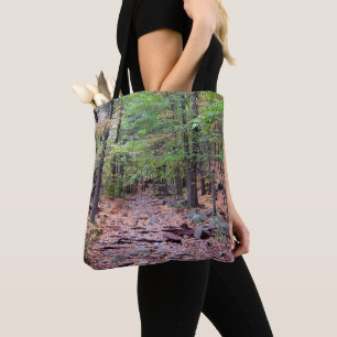 Tote Bag Automne sur Blue Hills Réservation Red Dot Trail
