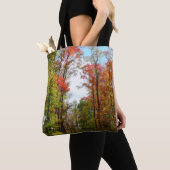 Tote Bag Automnes Arbres et Ciel bleu Automne Photographie (De près)