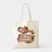 Tote Bag Autonomisation des femmes dans les années 60 rétro (Dos)