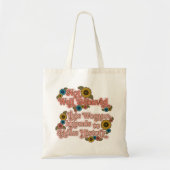 Tote Bag Autonomisation des femmes dans les années 60 rétro (Devant)