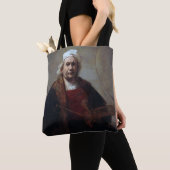 Tote Bag Autoportrait à deux cercles, Rembrandt (De près)
