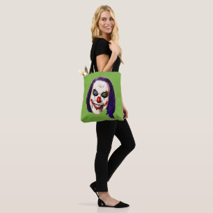 Tote Bag Autoportrait de clown cauchemardesque