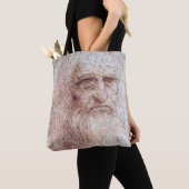 Tote Bag Autoportrait, Léonard de Vinci (De près)