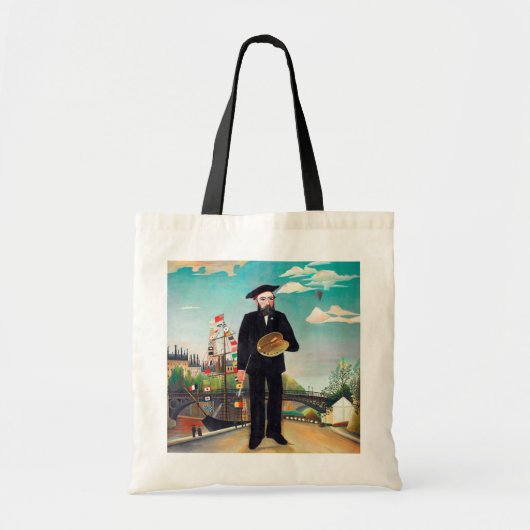 Tote Bag Autoportrait, Paysage, Rousseau (Devant)