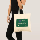 Tote Bag Autoroute d'autoroute nationale de Nashville (Devant (produit))