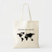 Tote Bag "Autour du monde" fourre-tout (Devant)