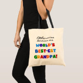 Tote Bag Autrement connu en tant que cadeaux du grand-papa (Devant (produit))