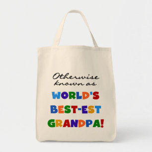 Tote Bag Autrement connu en tant que cadeaux du grand-papa