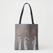 Tote Bag Autruches d'OMG (Devant)