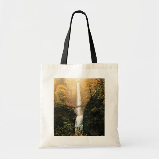 Tote Bag Autumn at Multnomah Falls (Devant)