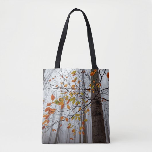 Tote Bag Autumn leaves fallen forest leaf (Devant)