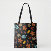 Tote Bag Autumn Leaves Pattern (Devant)