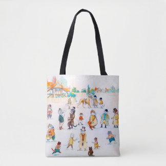 Tote Bag Aux courses de Cat-Town, Louis Wain