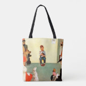 Tote Bag Aux Vets de Norman Rockwell (Dos)