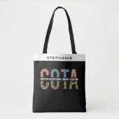 Tote Bag Auxiliaire en ergothérapie certifié COTA (Devant)