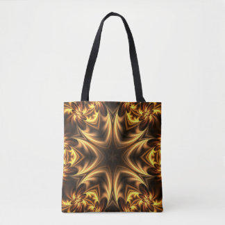 Tote Bag Avant-Garde ~ Gold Russet Noir 053 ~