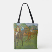 Tote Bag Avant la course par Edgar Degas (Dos)