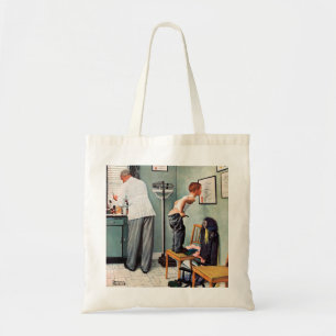 Tote Bag Avant le tir ou au docteur