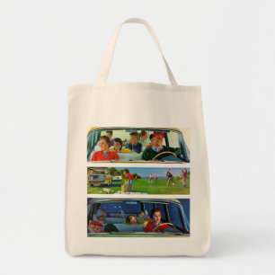 Tote Bag Avant, pendant et après le pique-nique