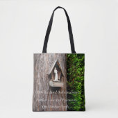 Tote Bag Avec le Seigneur il y a..... (Devant)