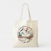 Tote Bag Aventure Attend Allons le trouver (Dos)