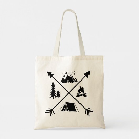 Tote Bag Aventure Camping (Dos)