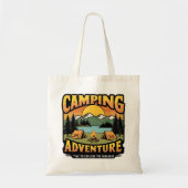 Tote Bag Aventure Camping (Devant)