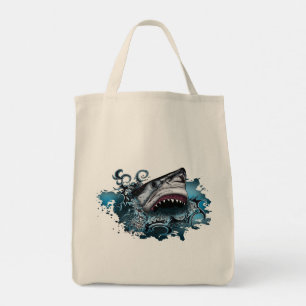 Tote Bag Aventure côtière audacieuse avec éclaboussure d'oc