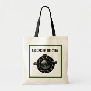 Tote Bag Aventure de navigation de survie de la boussole mi