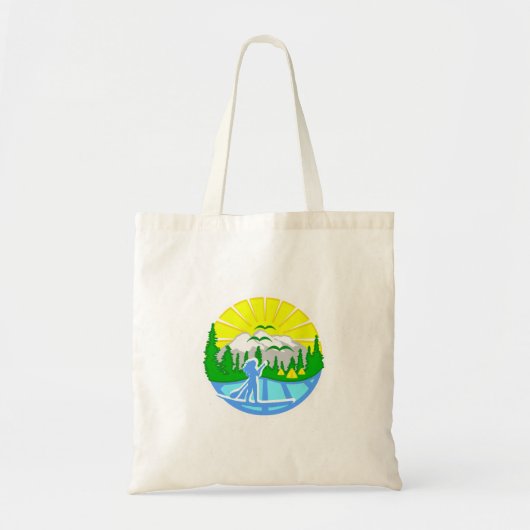 Tote Bag Aventure de panneau de palette (Devant)