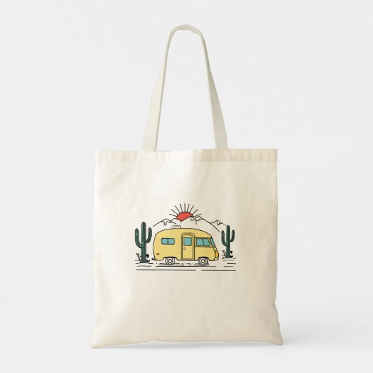 Tote Bag Aventure en camping (Dos)