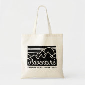 Tote Bag Aventure Explorez Plus De Souci Moins (Devant)