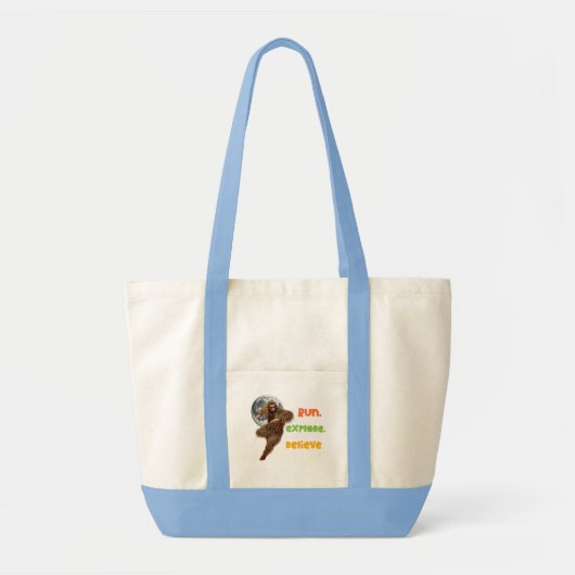 Tote Bag Aventure Sasquatch en cours de conception croyez (Devant)