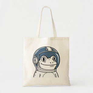 Tote Bag Aventure spatiale de la grenouille astronaute mign