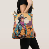 Tote Bag Aventurier occidental (De près)