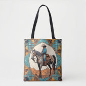 Tote Bag Aventurier occidental 6 (Devant)