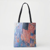 Tote Bag Avenue dans la pluie par Frederick Childe Hassam (Devant)