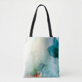 Tote Bag Aversion - Aquarelle bleue (Devant)
