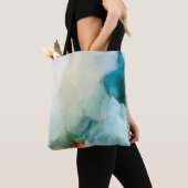 Tote Bag Aversion - Aquarelle bleue (De près)