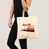 Tote Bag Aviation Avion à Roulement (Devant (produit))