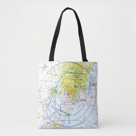 Tote Bag Aviation Chart (Devant)