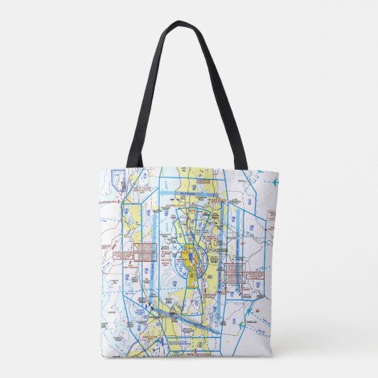 Tote Bag Aviation Chart (Dos)