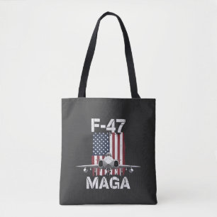 Tote Bag Avion de chasse F47 Maga F-47 Jet
