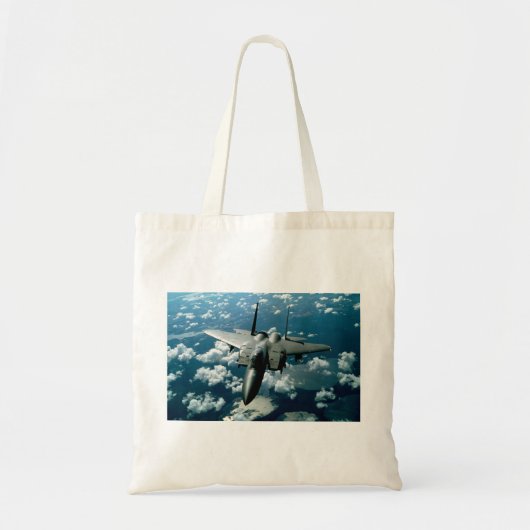 Tote Bag Avion de combat (Devant)