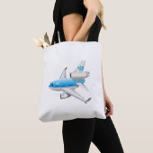 Tote Bag Avion de dessin (De près)