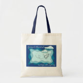 Tote Bag Avion papier | Le voyage commence par un seul (Devant)