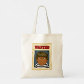 Tote Bag Avis de recherche Prisonnier évadé Condamné (Dos)