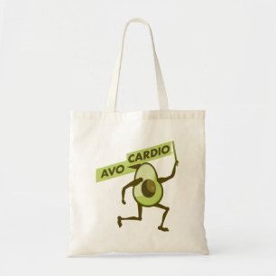 Tote Bag Avo cardio drôle avocat