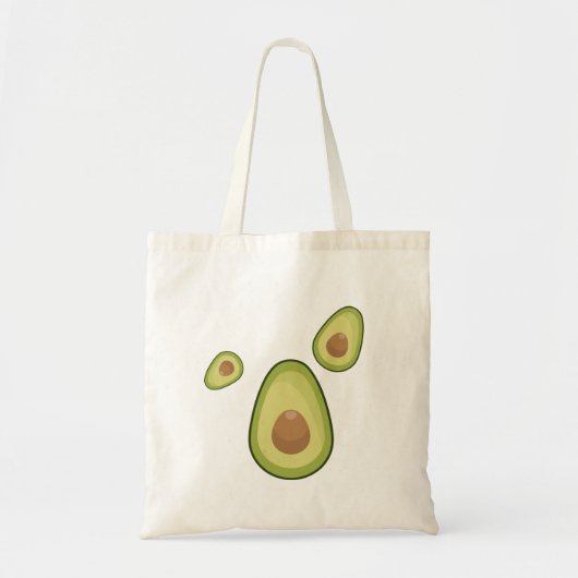 Tote Bag Avocado is My Spirit Fruit (Devant)